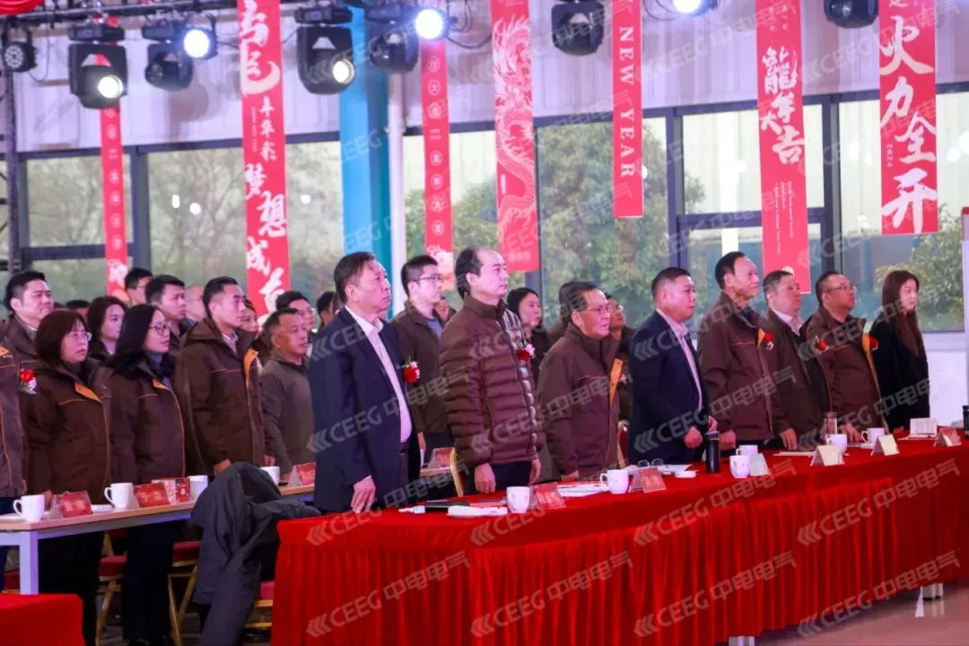 以确定性应对不确定性｜中电电气2024年度新春营销年会暨2023年度先进表彰大会圆满落幕！