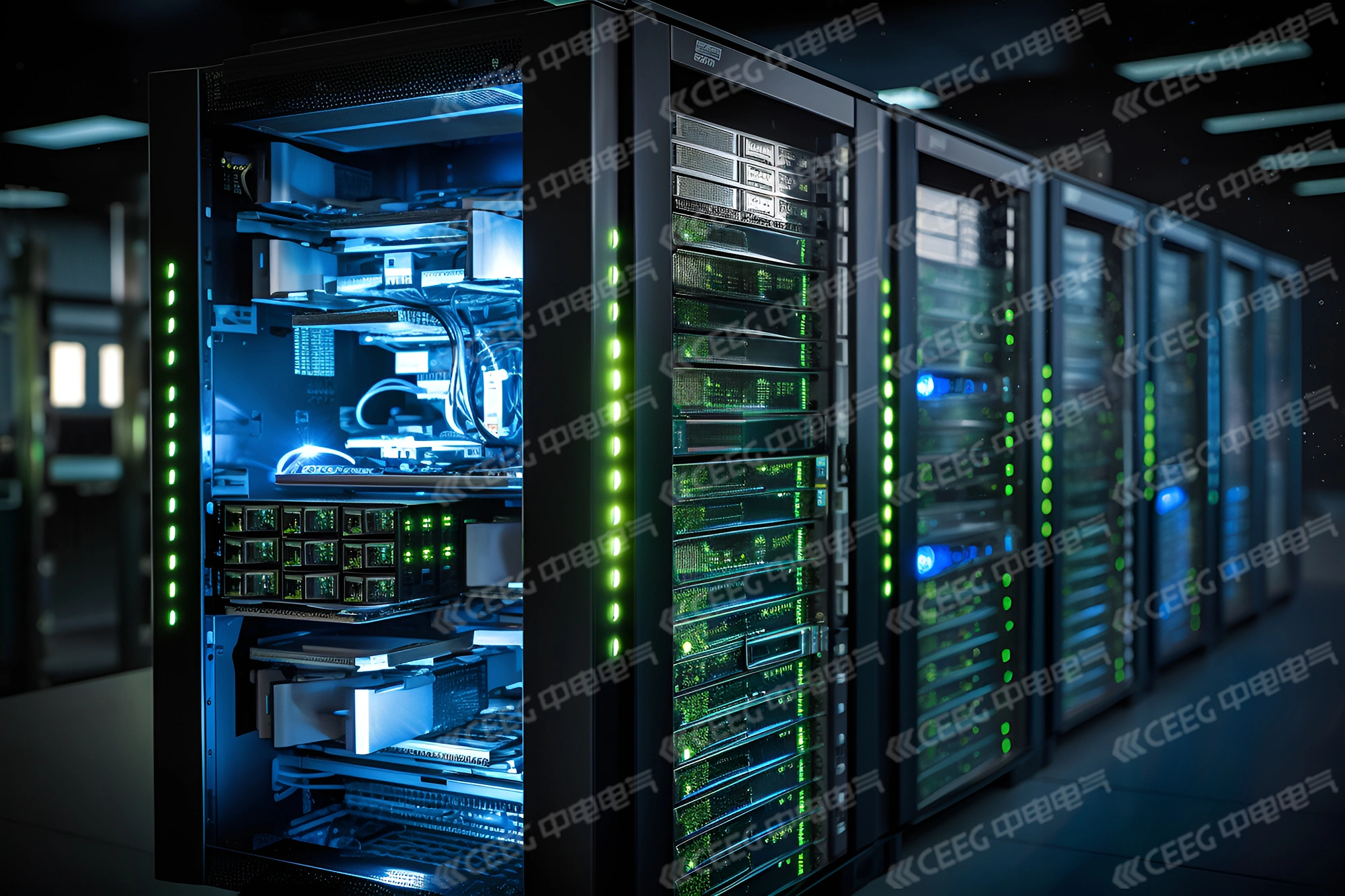 中电电气携手中国广电，赋能宁夏中卫数据中心璀璨启航！