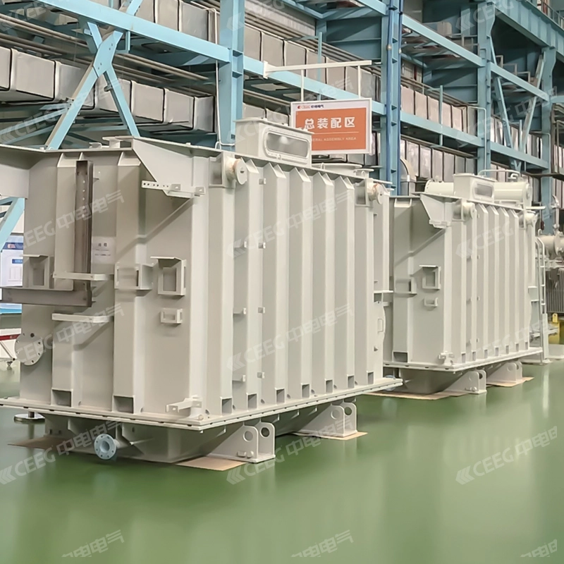 Transformador de potencia sumergido en aceite de 110 kV