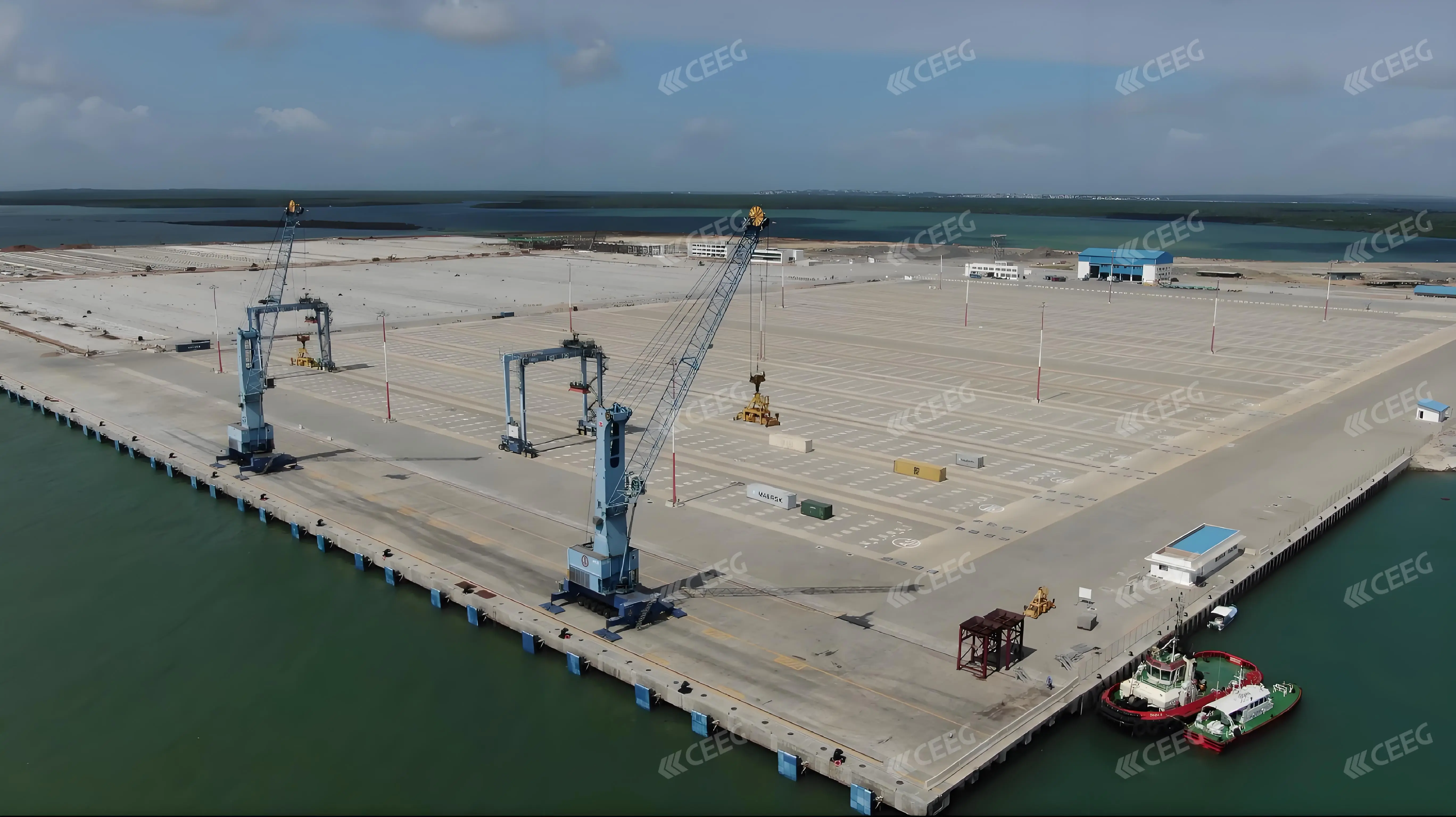 Proyecto de Muelles 1-3 del Puerto de Lamu, Kenia